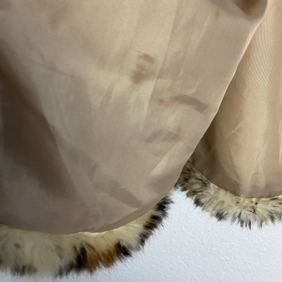 Cotton on Faux fur  Leopard coat for girl Size 5-6 - Picture 5 of 8